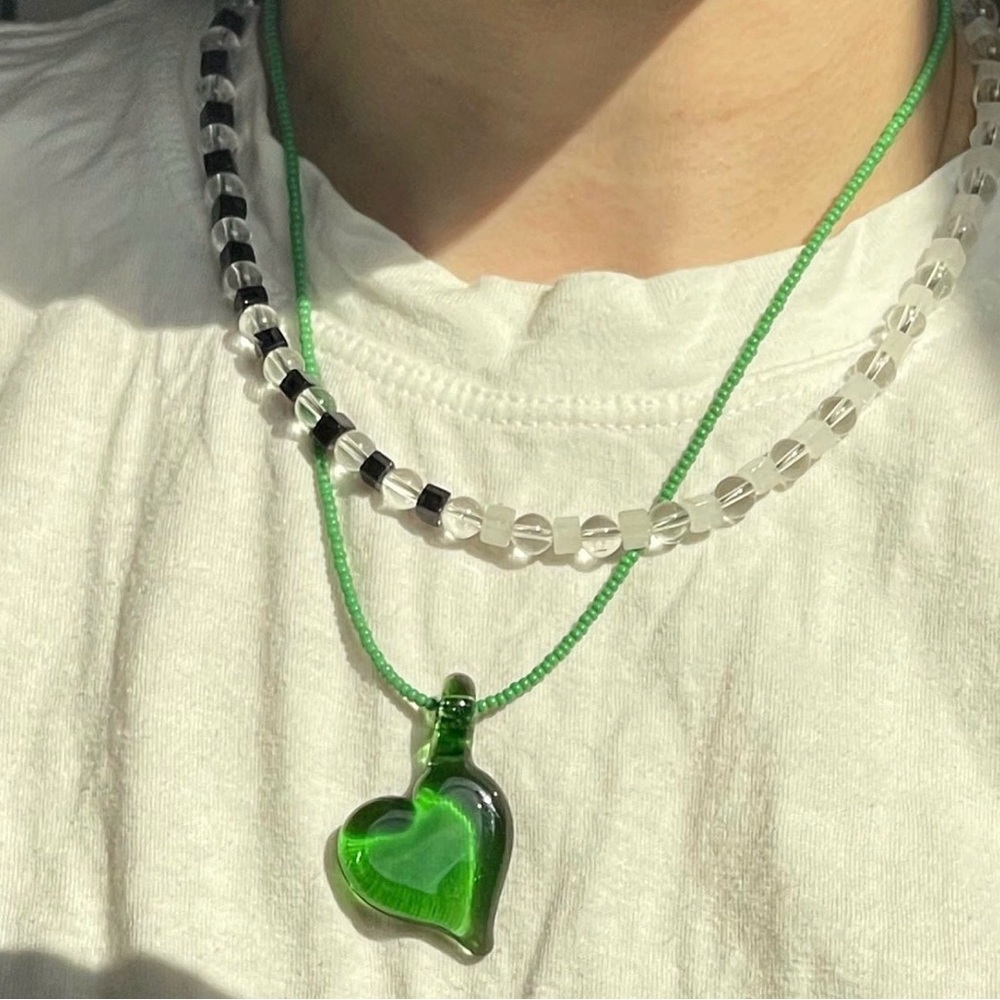 Sea + Pattern Balance Necklace - Picture 3 of 3